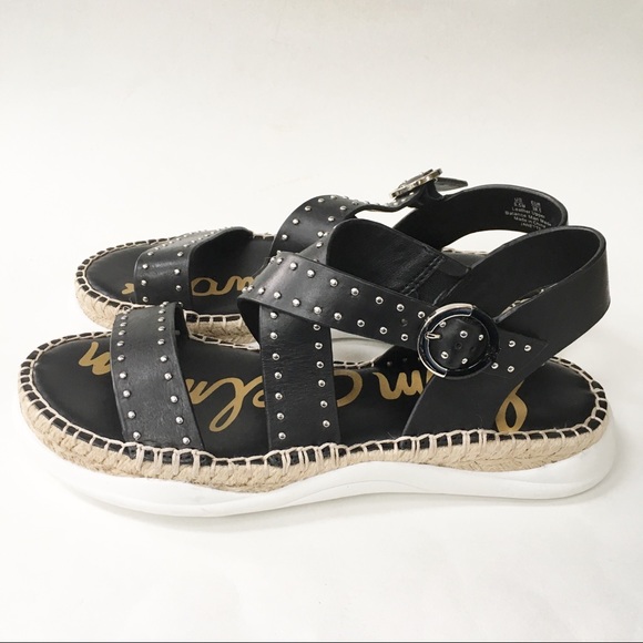 Sam Edelman ‘Janette’ Leather Stud Sandal | 8.5M - Picture 9 of 16